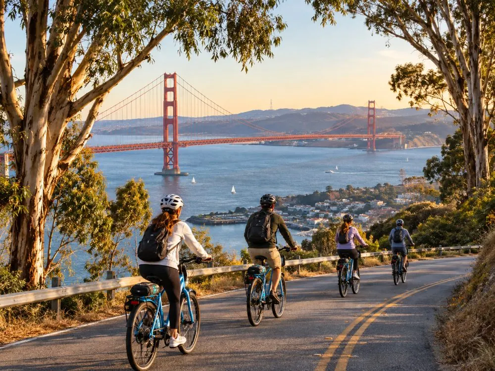 San Francisco: Golden Gate Bridge and Sausalito Cycling Tour