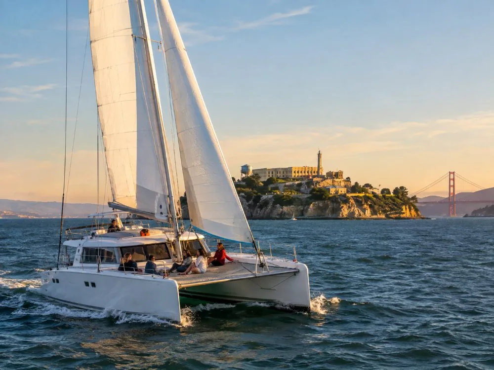 San Francisco: Golden Gate Bridge Catamaran Cruise